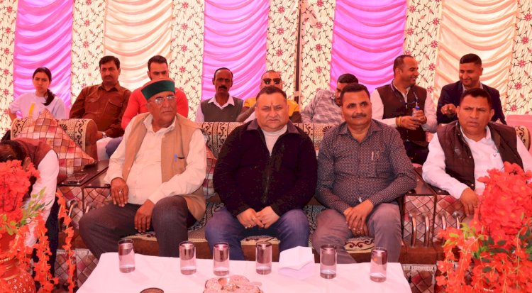 47.60 लाख से निर्मित भवन का उपाध्यक्ष विधानसभा ने किया उद्घाटन