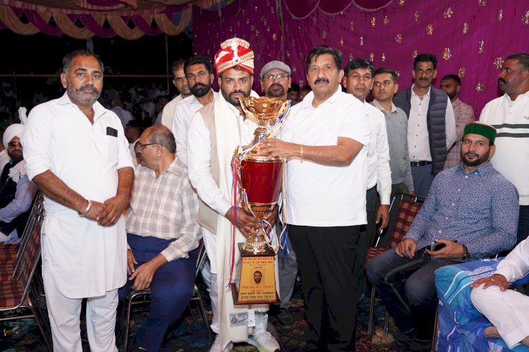 उपमुख्यमंत्री ने जक्खेवाल में 36वें विशाल ईनामी दंगल के समापन समारोह में बतौर मुख्य अतिथि की शिरकत*