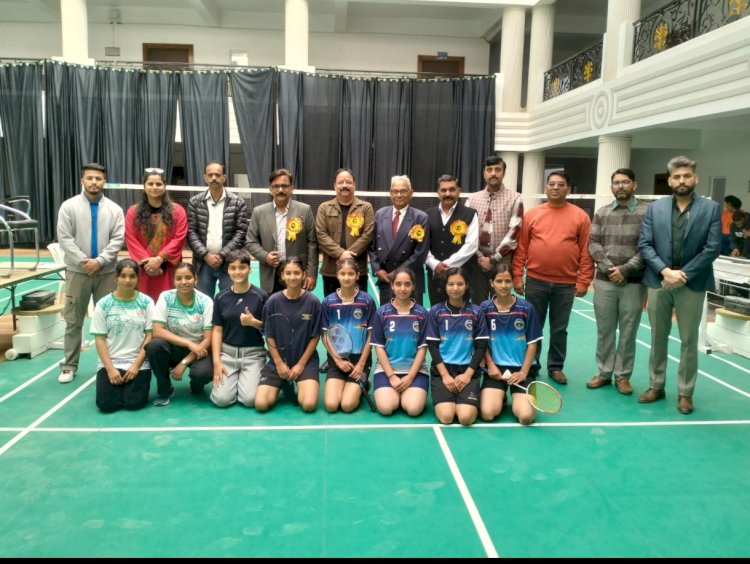 गौतम कालेज में एच.पी.यू. इंटर कॉलेज बैडमिंटन चैम्पियनशिप का सफल आगाज़