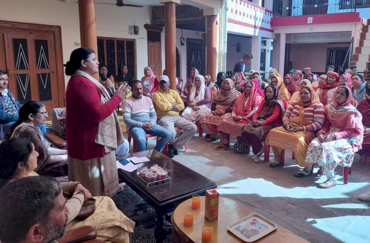 विधायक कमलेश ठाकुर ने नलेटी पंचायत में सुनीं जनसमस्याएं — विकास कार्यों का लिया जायजा