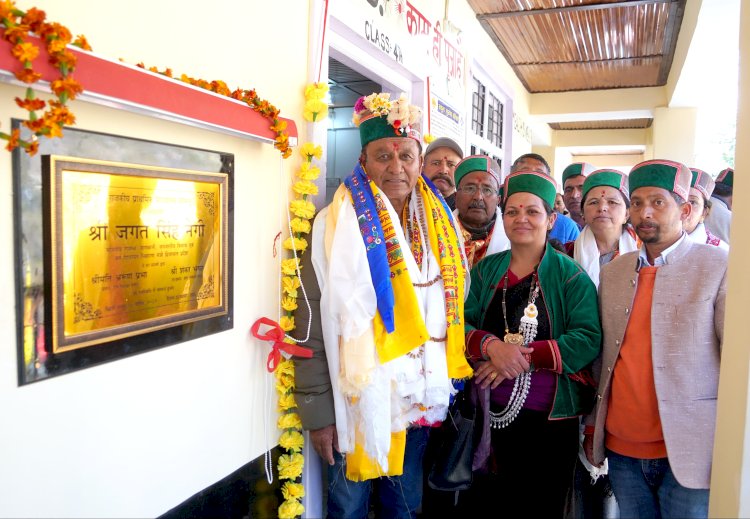 राजस्व मंत्री ने भावा वैली में किए 07 करोड़ रुपए के लोकार्पण व शिलान्यास