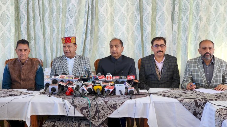 वर्तमान कांग्रेस सरकार हिमाचल प्रदेश में भी मूर्छित अवस्था में : बिंदल