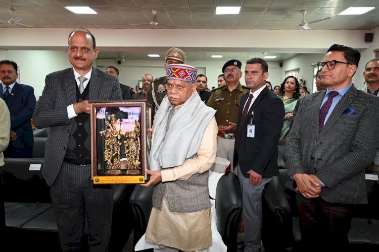 राज्यपाल ने की विकसित भारत युवा नेतृत्व संवाद व नशामुक्त भारत अभियान के समापन समारोह की अध्यक्षता