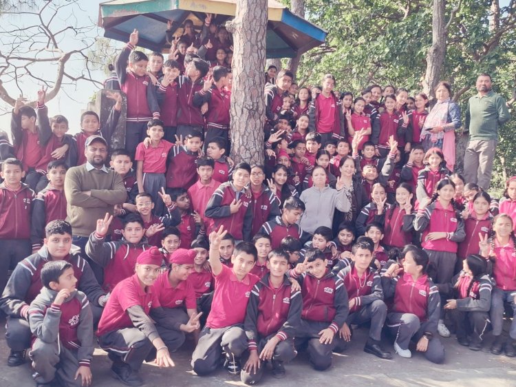 नाहन : एवीएन ने बैग फ्री डे को मनाया बाल प्रतिभा  दिवस के रूप में ......