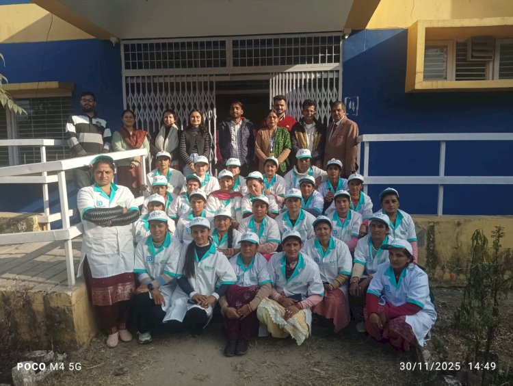 यूको आरसेटी के 13 दिवसीय कृषि उद्यमी प्रशिक्षण कार्यक्रम का हुआ समापन