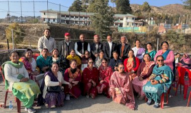 ऐतिहासिक रहा वरिष्ठ सहायक सुनीता चौहान की सेवानिवृति  का समारोह