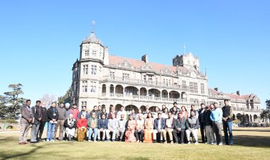 भारतीय उच्च अध्ययन संस्थान, शिमला में दो-दिवसीय राष्ट्रीय संगोष्ठी का आज भव्य शुभारंभ