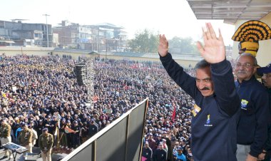 मुख्यमंत्री ने हमीरपुर में आयोजित एंटी-चिट्टा अवेयरनेस वॉकथॉन का नेतृत्व किया