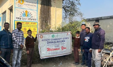 नाहन : रोटरी क्लब ने दी प्राथमिक पाठशाला भारापुर स्कूल में पानी की टंकी