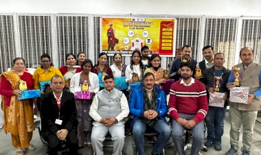 नाहन: डाक विभाग का सम्मान सम्मारोह, उत्कृष्ट सेवा देने वाले नवाज़े..