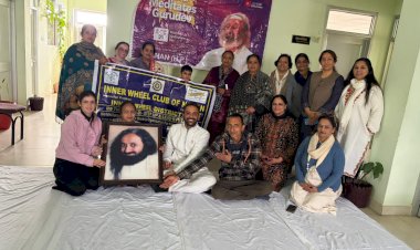 आर्ट ऑफ लिविंग विभिन्न संस्थानों मे  किया गया ध्यान योग शिविर का आयोजन