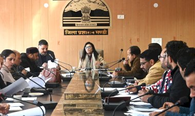 बाल विकास परियोजना मंडी सदर की खण्ड स्तरीय अनुश्रवण समिति की बैठक आयोजित