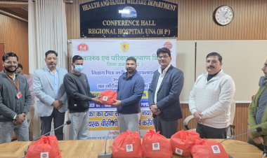 इंडियन ऑयल उत्तरी क्षेत्र पाइपलाइन्स ऊना की पहल, टीबी मरीजों के लिए पोषण सहायता