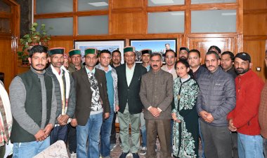 पांगी क्षेत्र के प्रतिनिधिमंडल ने मुख्यमंत्री से भेंट की