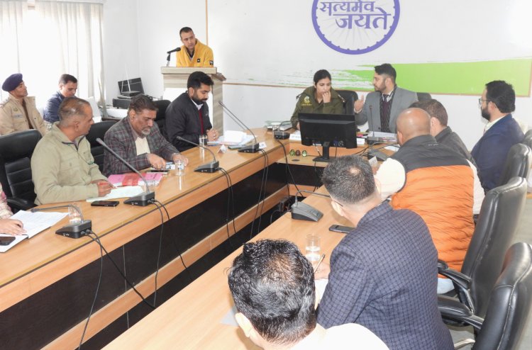 चिट्टे पर प्रहार के लिए जिला में उठाए जा रहे सजग व ठोस कदम- अपूर्व देवगन