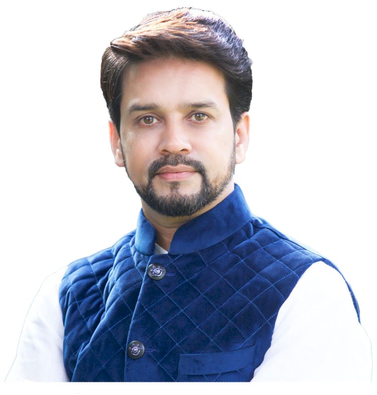 कांग्रेस सरकार के असहयोग के कारण हिमाचल में रेलवे परियोजनाओं के पूरा होने में विलंब: अनुराग सिंह ठाकुर