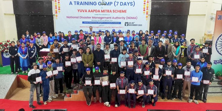 आपदा के दौरान स्थानीय समुदाय की प्रतिक्रिया महत्वपूर्ण : अभिषेक गर्ग