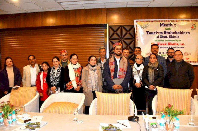 पर्यटकों को मिले हर सुविधा और पूरा सहयोग - विवेक भाटिया