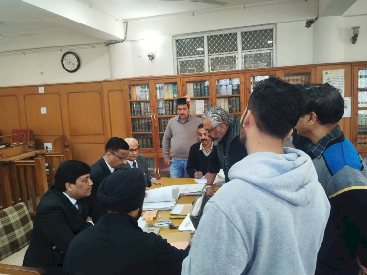 नाहन:जिले में राष्ट्रीय लोक अदालत का आयोजन,5756 मामले,1448 का निपटारा किया,6,12,66,575 की वसूली..