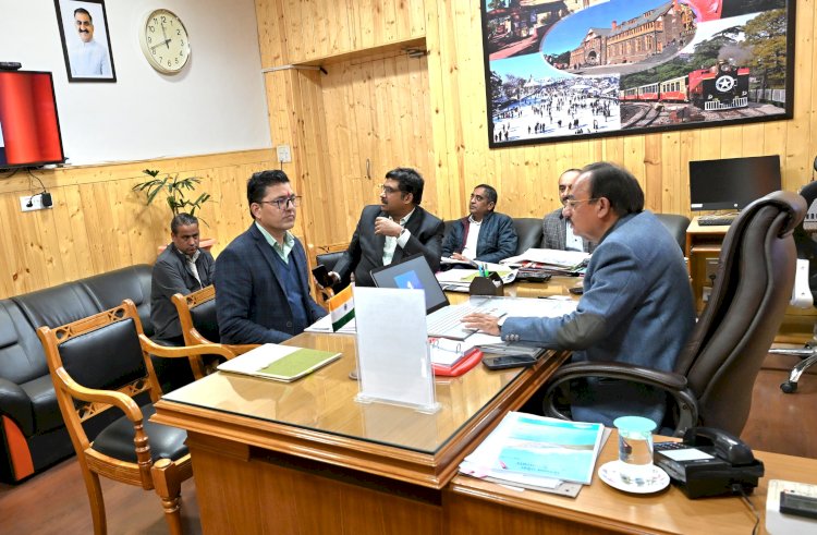 हिमाचल प्रदेश खादी एवं ग्रामोद्योग बोर्ड की बैठक आयोजित, उद्योग मंत्री ने किया विभागीय वेबसाइट का शुभारंभ