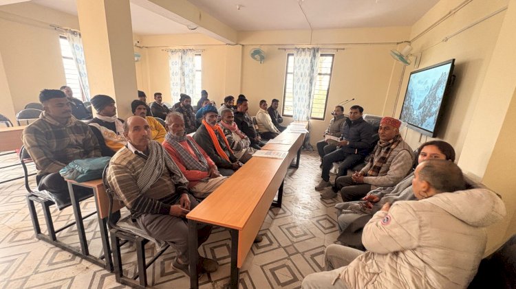 भड़ोली कलां में पांच दिवसीय मेसन प्रशिक्षण कार्यशाला का आयोजन, भूकंप-रोधी निर्माण पर विशेष फोकस