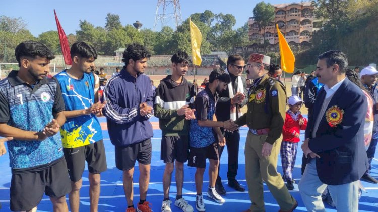 एसपी बलवीर सिंह ने किया इंटर कालेज खो-खो प्रतियोगिता का उदघाटन