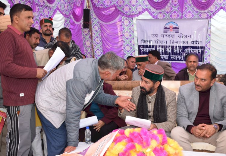 आमजन की समस्याओं का समयबद्ध निवारण करना प्रदेश सरकार की प्राथमिकता - विनोद सुल्तानपुरी