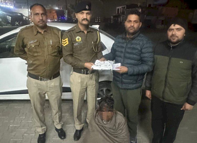 नाहन: 4.79 ग्राम चिट्टा पकड़ा, बाता पुल के नजदीक पुलिस ने धरा आरोपी....