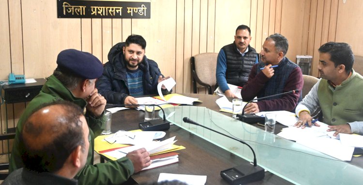 आबकारी एवं एनडीपीएस कानूनों के प्रभावी क्रियान्वयन को लेकर जिला स्तरीय समन्वय समिति की बैठक आयोजित