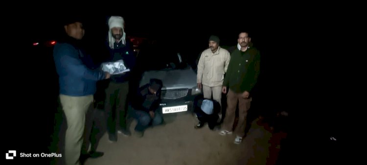 नाहन: ऑल्टो कार के डेश-बोर्ड से 281 नशीले कैप्सूल पकड़े, मोगीनन्द निवासी 2 आरोपी धरे..
