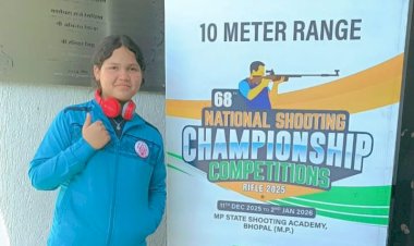 अरिहंत इंटरनेशनल विद्यालय नाहन की ओजस्विनी ने नेशनल शूटिंग में किया क्वालिफाई, प्रदेश हुआ गौरवान्वित