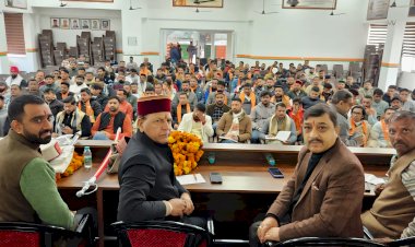 नाहन : वी-जी राम जी योजना से मनरेगा के भ्रष्टाचार पर लगेगी लगाम, रोजगार व्यवस्था होगी पारदर्शी : सुरेश कश्यप