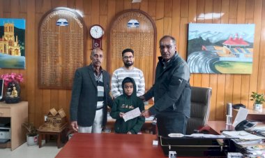 दोहता-दोहती के जन्म दिन पर रैडक्रॉस सोसाइटी को दिए 5100-5100 रुपये