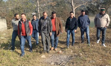 बिलासपुर में आवासीय नगर विकसित करने की संभावनाओं को लेकर हिमुडा की संयुक्त टीम ने किया स्थलीय निरीक्षण