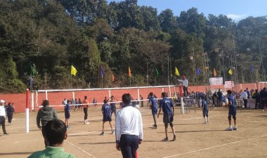 14 वर्ष से कम आयु वर्ग की 69वीं राष्ट्रीय स्कूल खेलकूद  लड़कों की वॉलीबॉल चैंपियनशिप  का आयोजन