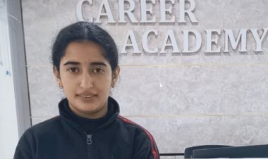 नाहन: करियर अकादमी की छात्रा अपूर्वा का चयन नेशनल फुटबॉल टीम में..