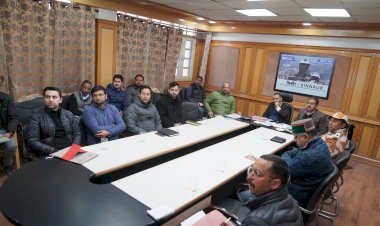 उपायुक्त किन्नौर ने नशामुक्त भारत अभियान के तहत ली समीक्षा बैठक