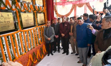 मुख्यमंत्री ने किए मनाली में 63.56 करोड़ रुपये की परियोजनाओं के उद्घाटन एवं शिलान्यास
