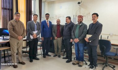 एनआईटी हमीरपुर में 5G यूज़ केस लैब का डीओटी के अपर डीजीटी ने किया निरीक्षण