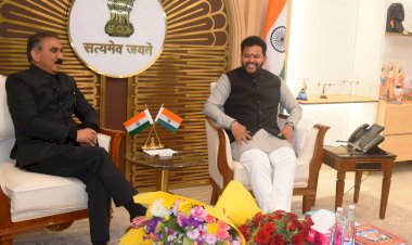 मुख्यमंत्री ने केंद्रीय नागर विमानन मंत्री से भेंट की