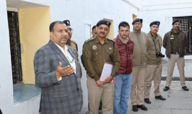 नाहन.. कैदियों के मानवाधिकारों की स्थिति का जायजा लेने के लिए आदर्श केंद्रीय कारागार नाहन का निरीक्षण किया