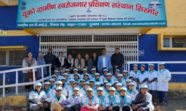 नाहन: फ़ास्ट फ़ूड प्रशिक्षण कार्यक्रम,34 प्रतिभागी हिस्सा ले रहे हैं.. यूको आरसेटी ..