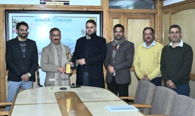 मुख्यमंत्री ने डीडीटीएंडजी को राष्ट्रीय स्तर पर सम्मानित किए जाने पर दी शुभकामनाएं