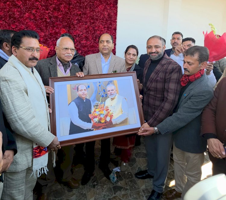 नेता प्रतिपक्ष जयराम ठाकुर को जन्मदिन पर भाजपा प्रदेश प्रतिनिधिमंडल ने दी शुभकामनाएं