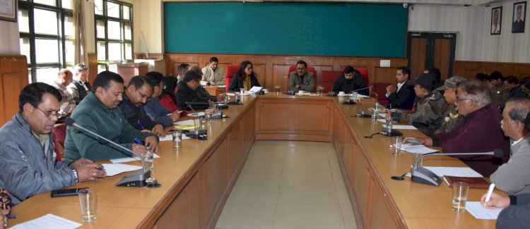 ज़िला स्तरीय गणतंत्र दिवस की तैयारियों को लेकर बैठक आयोजित