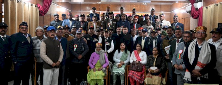 पूर्व सैनिकों से जुड़ी समस्याओं का जल्द करेंगे समाधान: राहुल कुमार