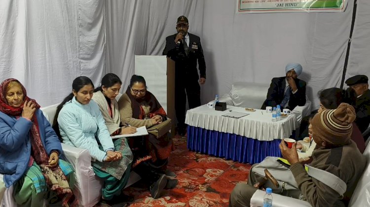 नाहन : सशस्त्र सेना भूतपूर्व सैनिक दिवस पर जिला स्तरीय कार्यक्रम आयोजित