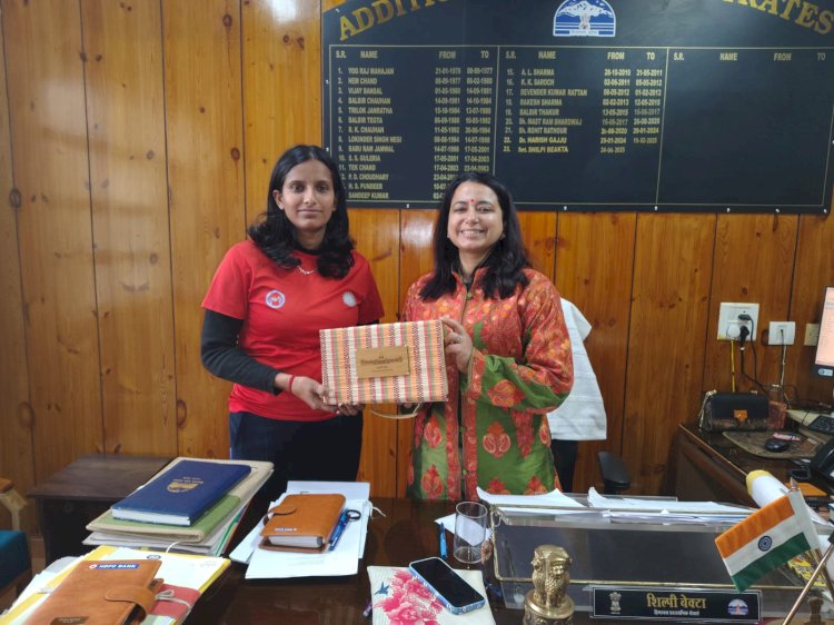 नीतिका ने बढ़ाया जिले का मान, आपदा मित्र के रूप में मिला राष्ट्रीय स्तर पर सम्मान