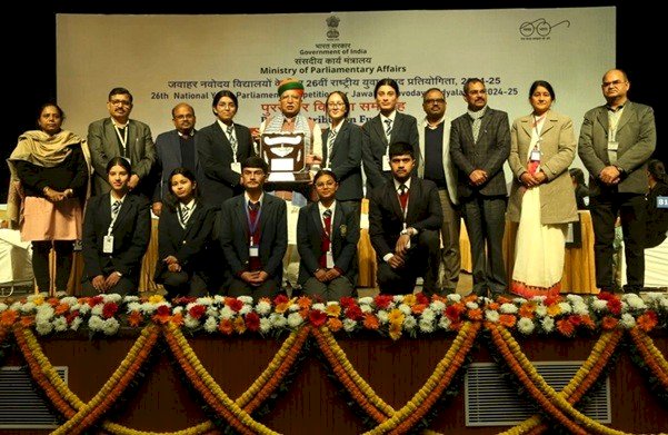 जेएनवी ठियोग के विद्यार्थियों ने राष्ट्रीय युवा संसद कार्यक्रम में क्षेत्रीय स्तर पर प्रथम एवं राष्ट्रीय स्तर पर चतुर्थ स्थान किया प्राप्त
