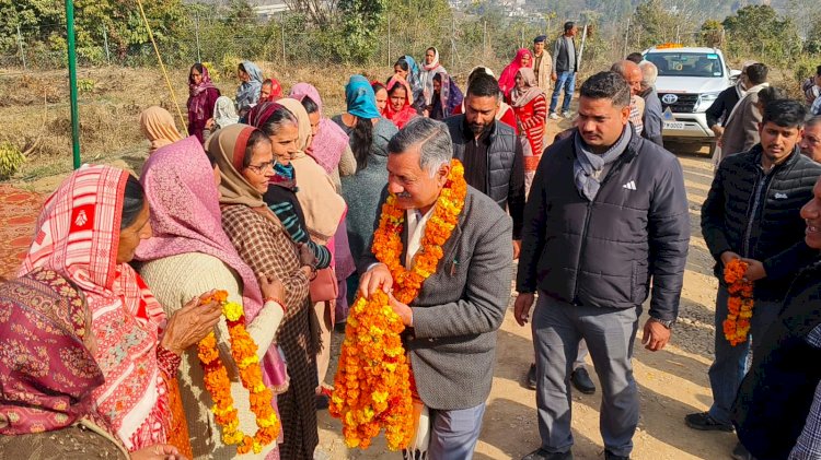 किसानों एवं पशुपालकों की आर्थिकी को सुदृढ़ बना रही प्रदेश सरकार : राजेश धर्माणी